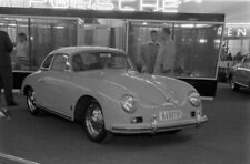 Porsche 356 Hardtop Motor Show 1957 Car Old Photo