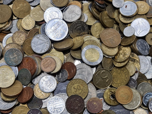 World coins 5kg of - world,