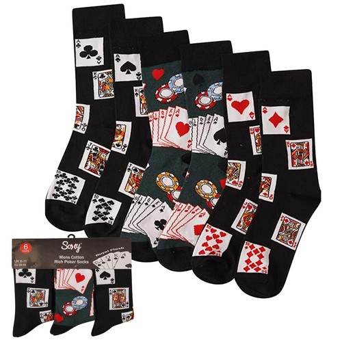 Mens cotton rich poker - 6,