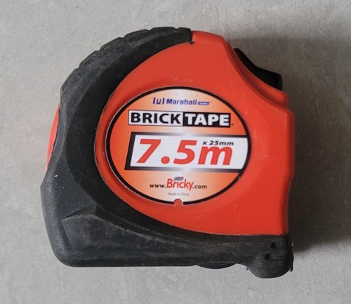 Marshall bricky brick tape - marshall,
