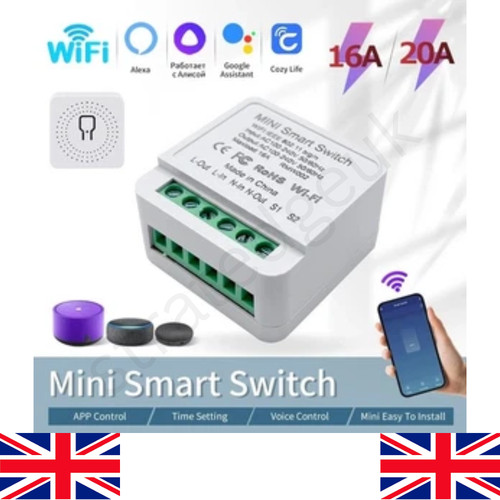 16a mini wifi smart switch - 16a,