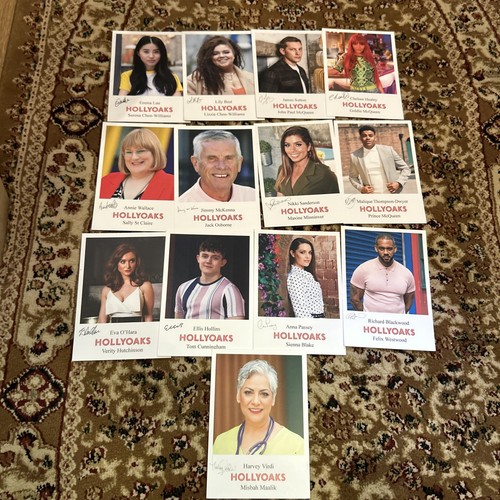 Large hollyoaks cast - cast, card