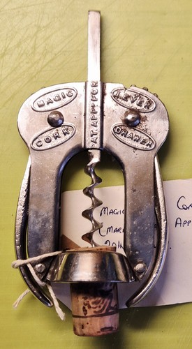 Vintage magic lever cork - "magic,