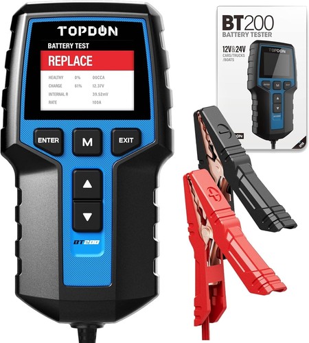 Topdon car battery tester - topdon,