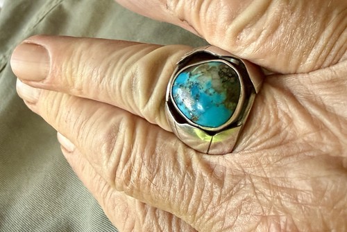 Natural bisbee turquoise - bisbee, in