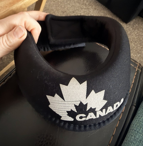 Hockey neck guard padded - guard, foam
