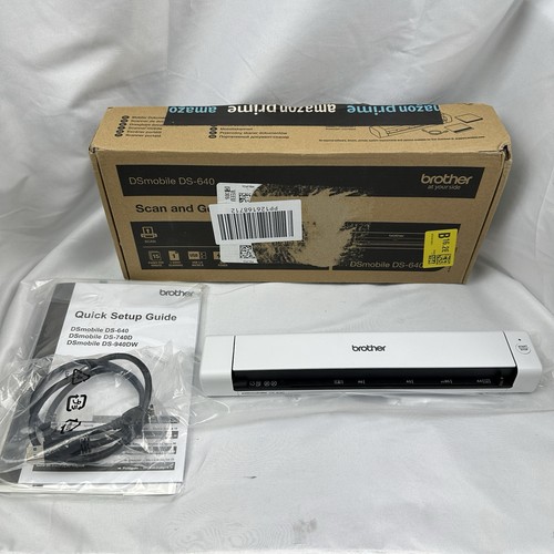 Brother 640 mobile scanner - brother,