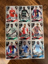 Match Attax 2024-25 BREAKTHROUGH BALLER Bundle Job Lot Football Trading Cards x9