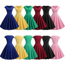Women Vintage Swing Dress
