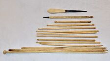 Victorian/Edwardian Hand Carved Bone Crochet Hooks – Bovine Crafting Tools