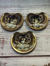 Vtg Set 3 Murano Vimax Hand