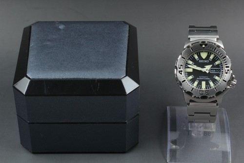 Seiko black monster 7s26 0350 - monster, 7s26-0350