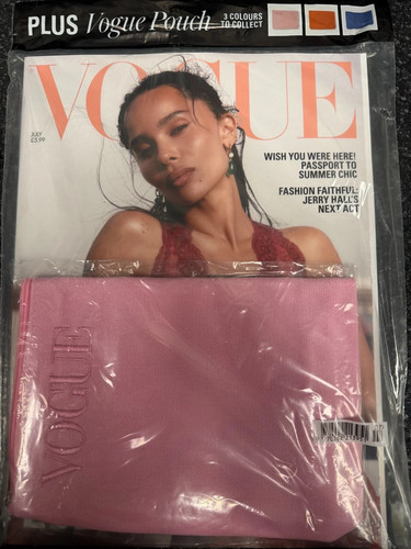 British vogue magazine july - uk,