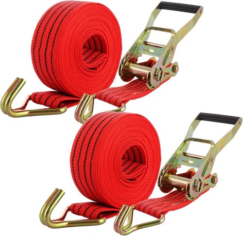 Heavy duty ratchet straps - 2x,