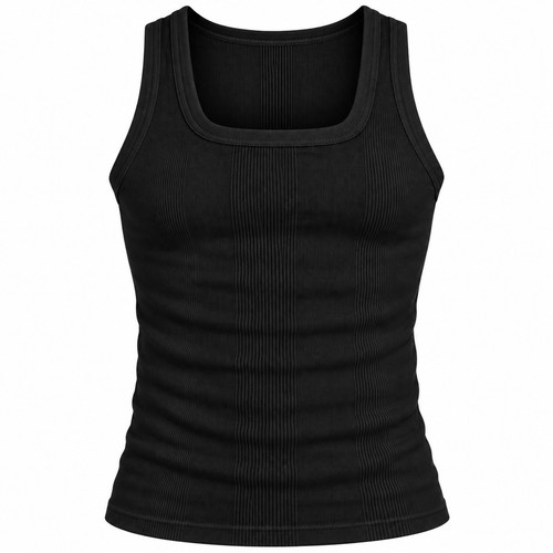 Men vest ribbed - ribbed, gym