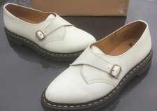 Dr Martens Agnes white leather