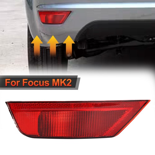 Red lens left side rear - rear, bumper