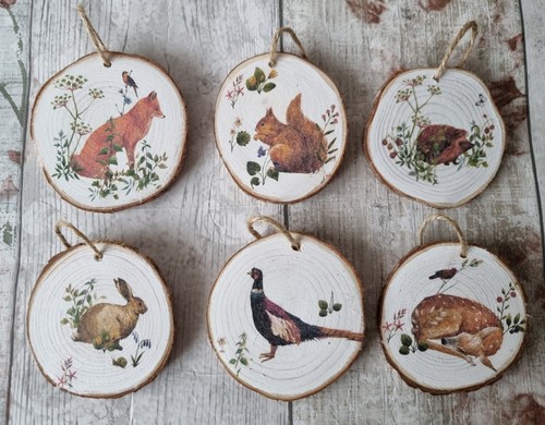 Handmade set woodland - handmade, 6