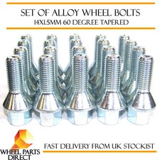 Alloy Wheel Bolts 20 14x1.5 Nuts for Porsche 911 997 Carrera 4/4S Gen1 05-08