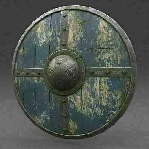 New viking wooden - viking, shield