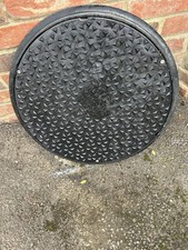 Osma inspection chamber  450mm Round Cover & Frame 4D927B Polypropylene