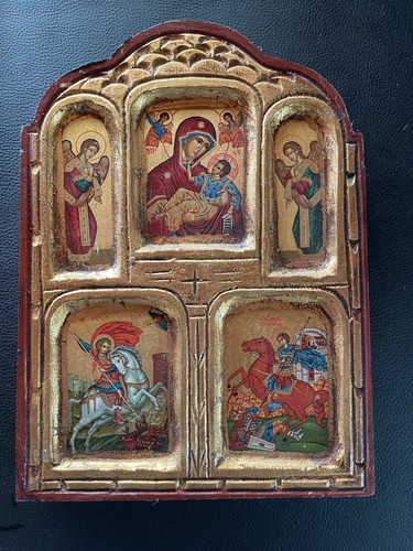 Byzantine icon handmade greek - byzantine,