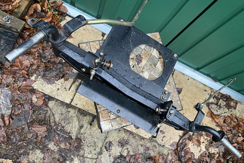 Front axle 6844 with - front,