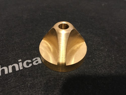 Solid brass tri pin 45 - solid, '