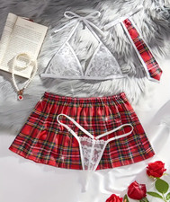 Sexy Lingerie Set School Girl