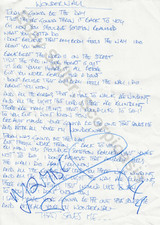 A3 Rare Oasis Signed