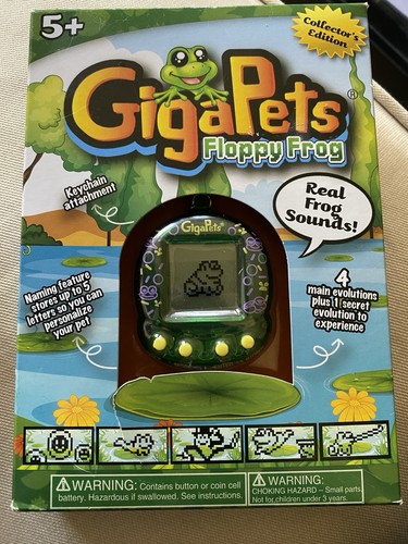 Gigapets floppy frog virtual - gigapets,