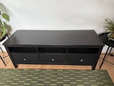 IKEA Hemnes TV Bench, Black-Brown, 148X47X57cm, Fully Assembled, Good Condition