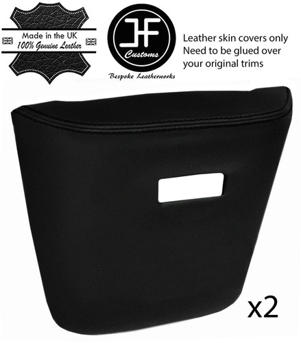 Black stitch door pocket - 2x,