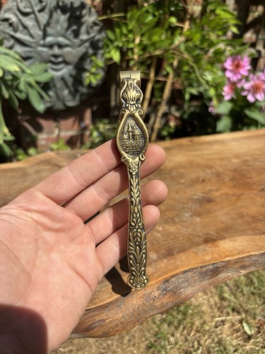 Antique brass nutcracker - antique,
