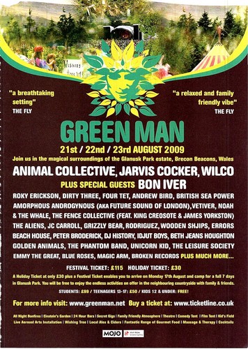 Advert 11x8 green man - (moj8),