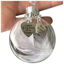 1Pc Angel Feather Heart Ball