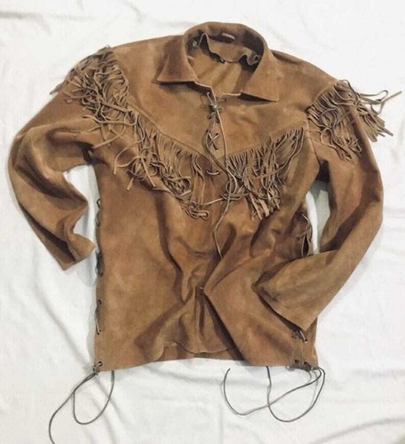 Mens buckskin leather - buckskin,