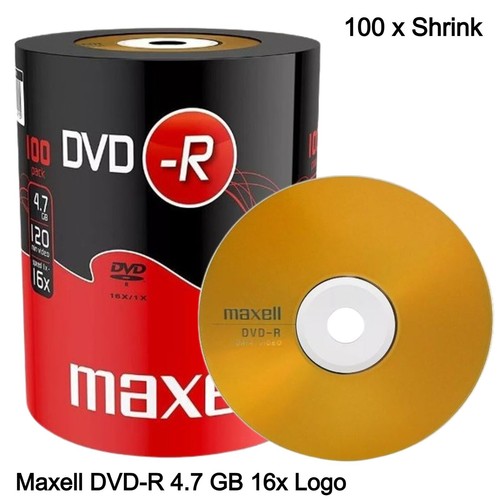 100 maxell dvd 16x - 100,