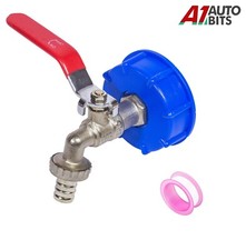 FIt IBC Tank Adapter Connector Hose Fitting Fuel Water S60X6 To Garden Tap 1/2"