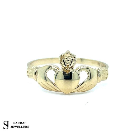 9ct yellow gold irish baby - yellow,