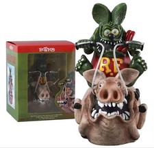 Rat Fink Figure Pig Bike