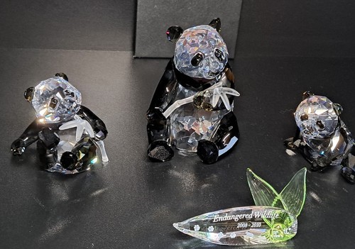 Swarovski lot mother panda - lot:,