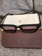 Vintage Pragnell Unisex Sunglasses - Black - BRAND NEW IN POUCH / BOX