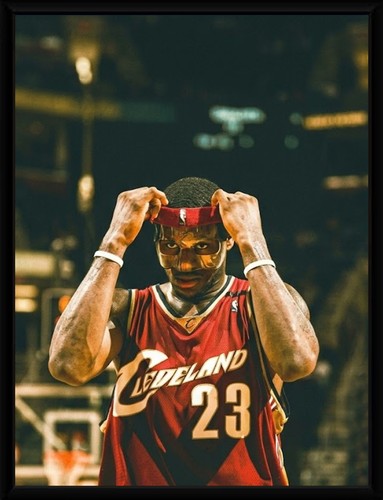 Lebron james poster sports - james,