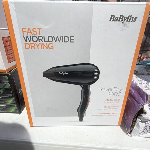 Babyliss travel dry 2000 2000w - travel,