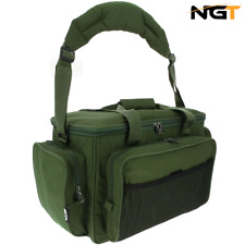 NGT Carp Fishing Tackle Bag Carryall Holdall Insulated Khaki Green