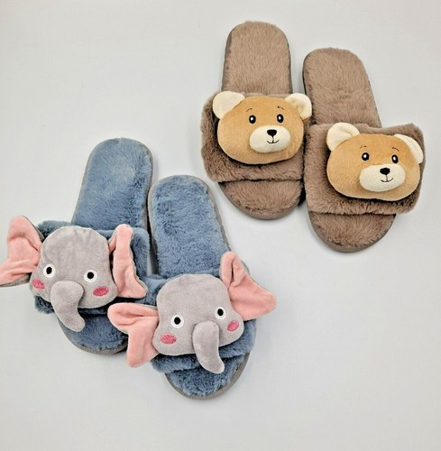 Novelty slippers elephant - , or