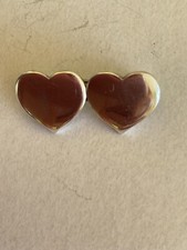 Hans Hansen silver double hearts brooch