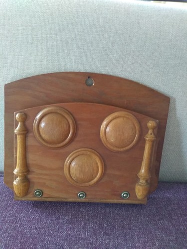 Vintage hand made wooden - made,