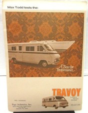1970s Travoy Motor Home RV